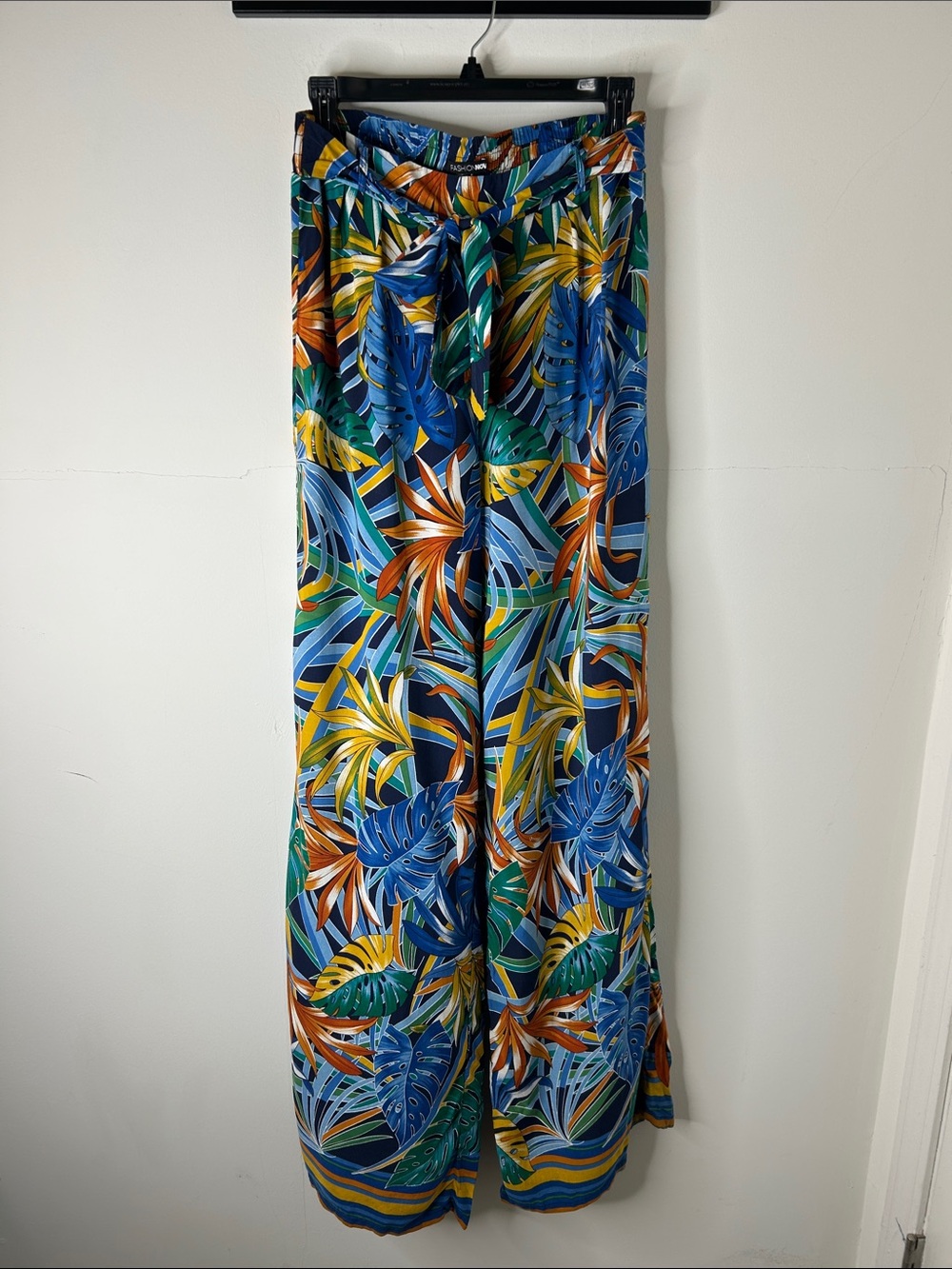 Fashion Nova tropical printed pants